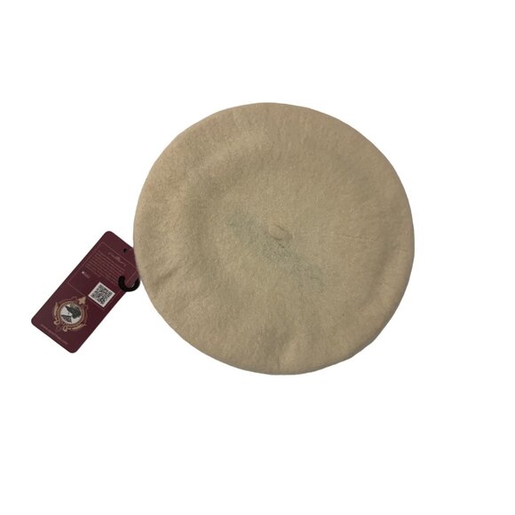Natural Color Wool Beret - Picture 1 of 3